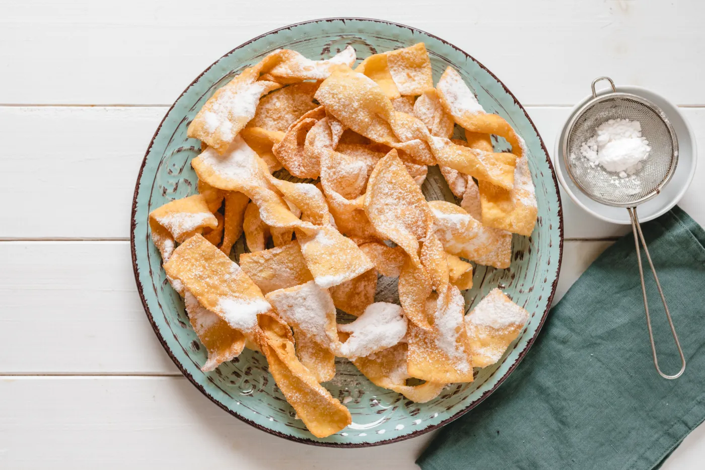 Faworki,,Chrusty,,Angel,Wings,-,Traditional,Polish,Pastries,Served,During