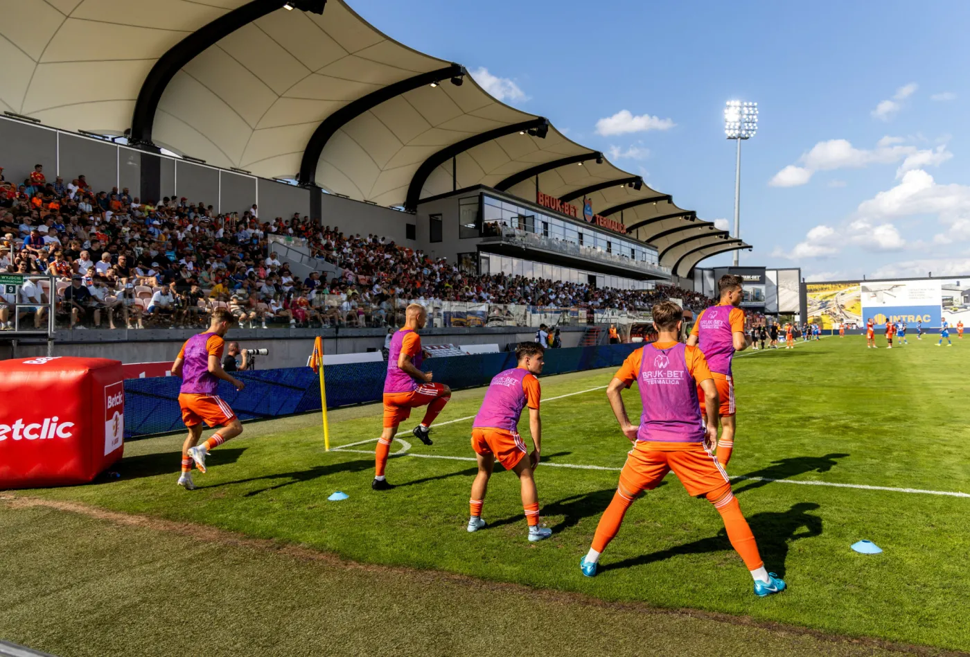 Piłkarze Bruk Bet Termaliki Nieciecza