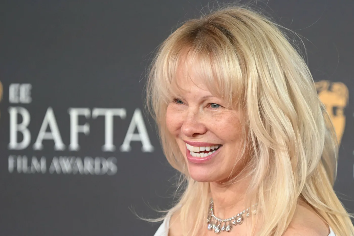 Pamela Anderson zachwyca naturalnością. Bez grama makijażu przyszła na galę BAFTA