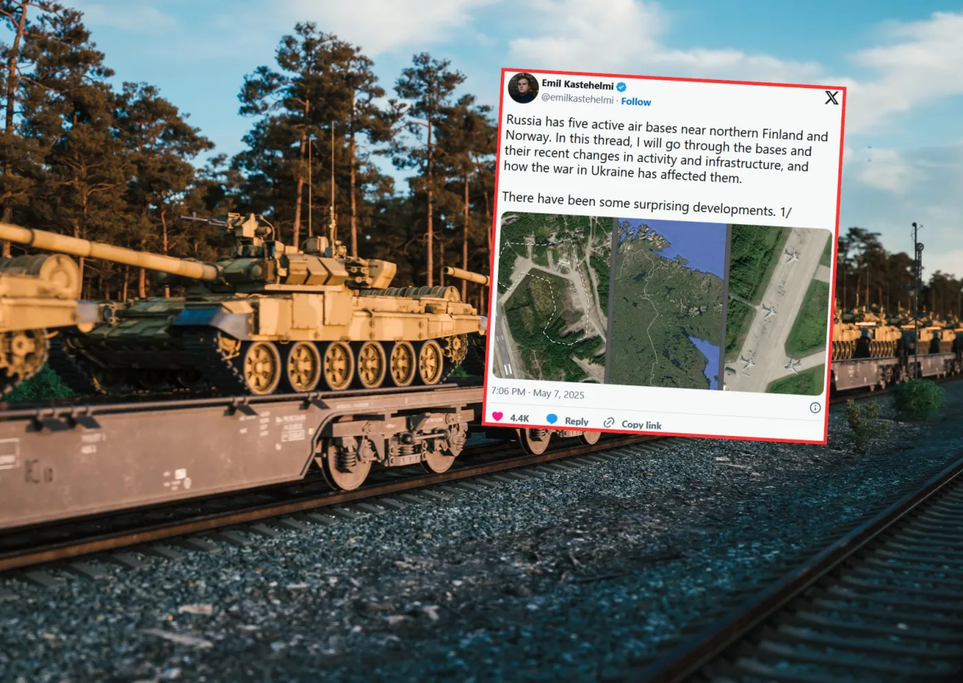 Na granicy z Rosją dzieje się coś dziwnego. Niepokojące zdjęcia satelitarne