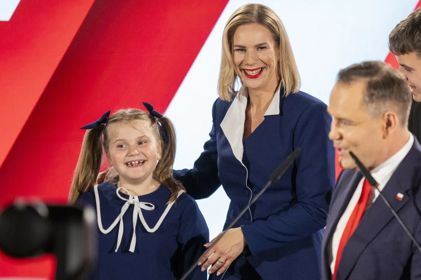 Wieczór wyborczy Karola Nawrockiego - druga tura wyborów prezydenckich 2025
