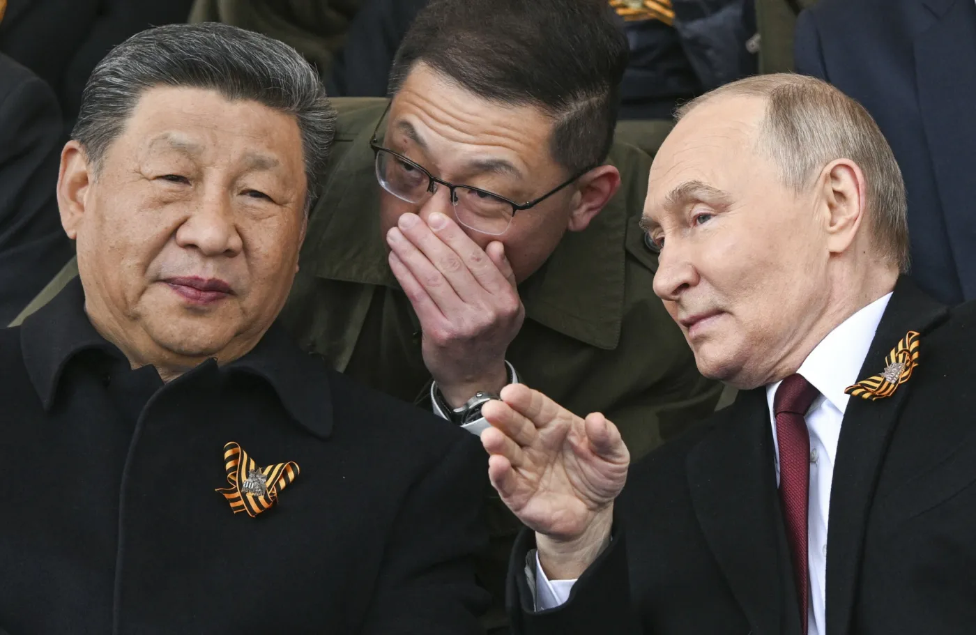 Xi Jinping i Władimir Putin w Moskwie