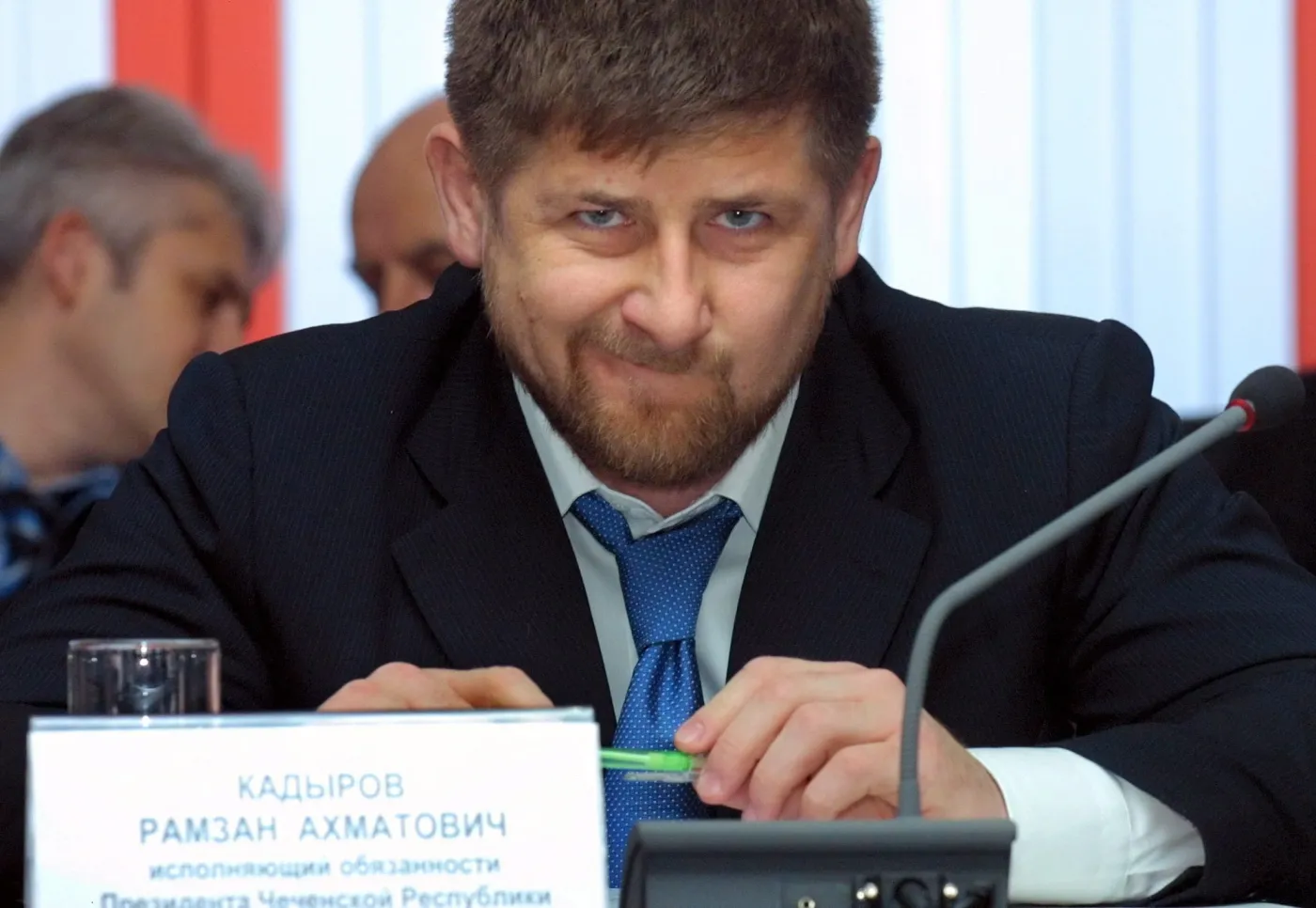 Ramzan Kadyrow na zdjęciu sprzed lat 