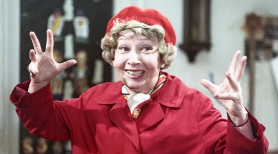 Irena Kwiatkowska w "Czterdziestolatku" 