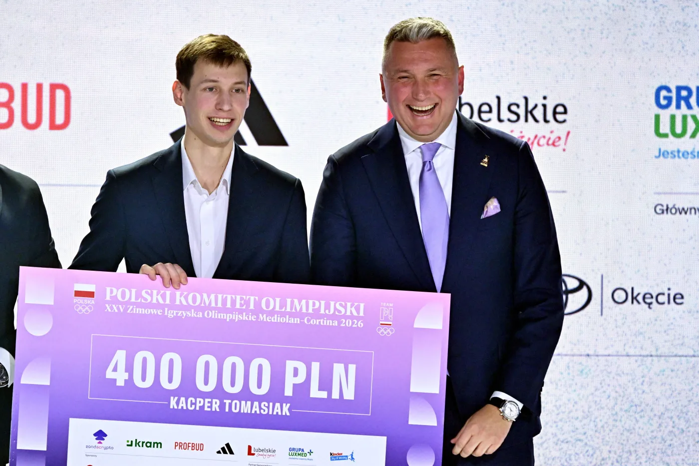 Kacper Tomasiak został milionerem. PKOl wypłacił najwyższe w historii nagrody