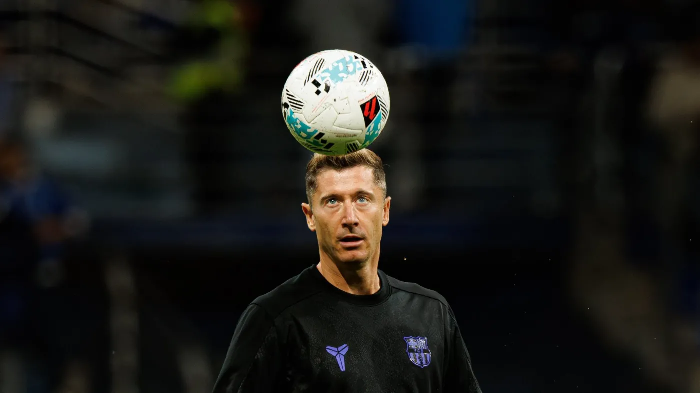 Robert Lewandowski trenował w ośrodku Legii Warszawa. We wtorek prezentacja