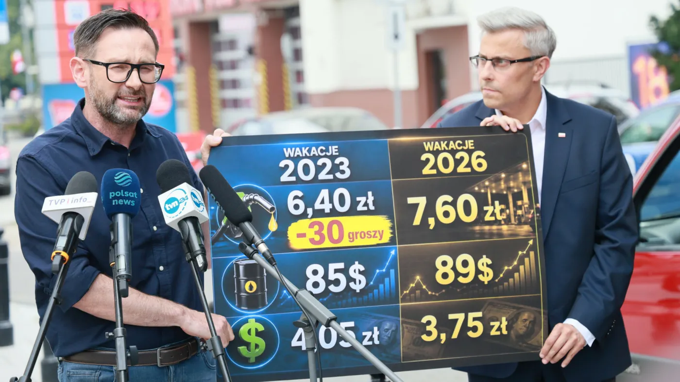 Obajtek powiedział, ile powinna kosztować benzyna. "To jest zwykłe złodziejstwo"