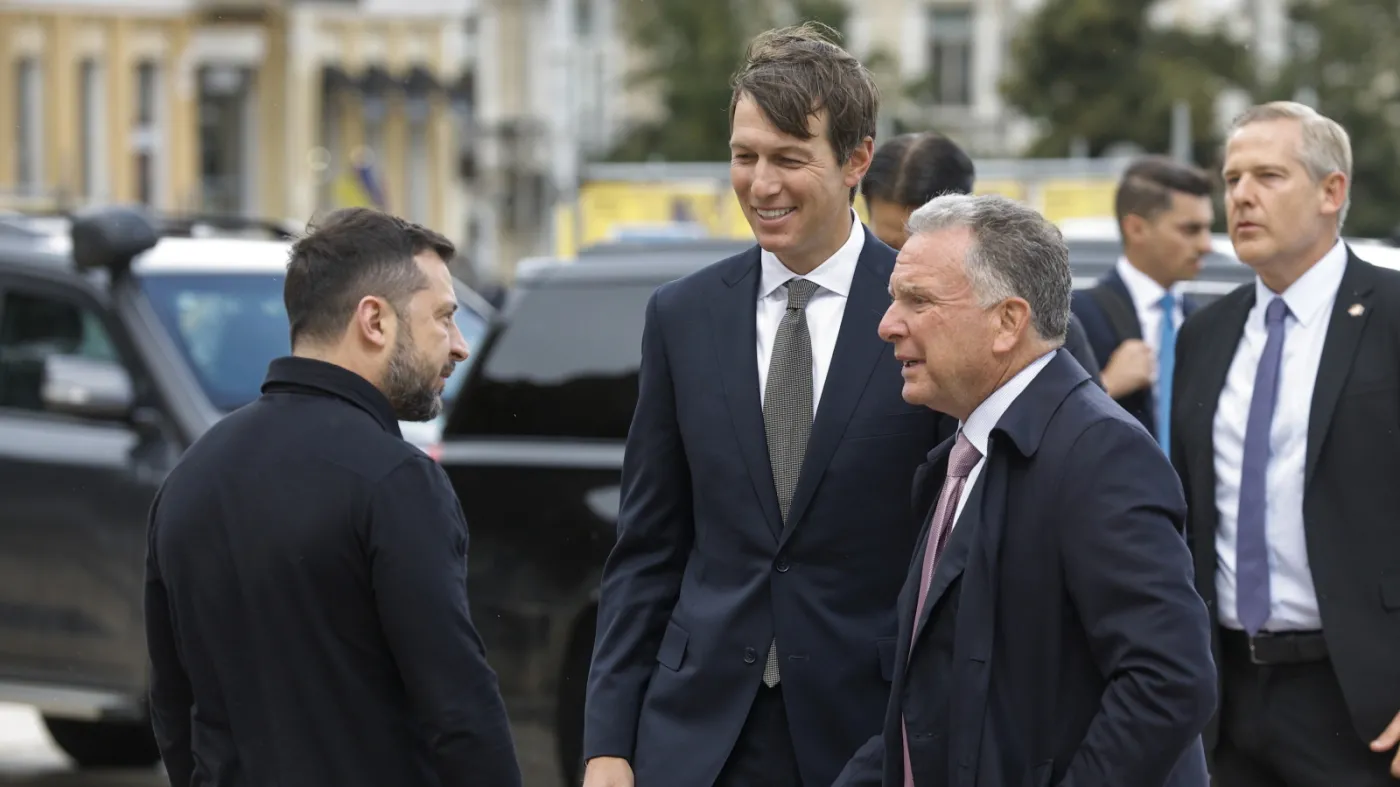 Jared Kushner i Steve Witkoff spotkali się w Kijowie z Wołodymyrem Zełenskim