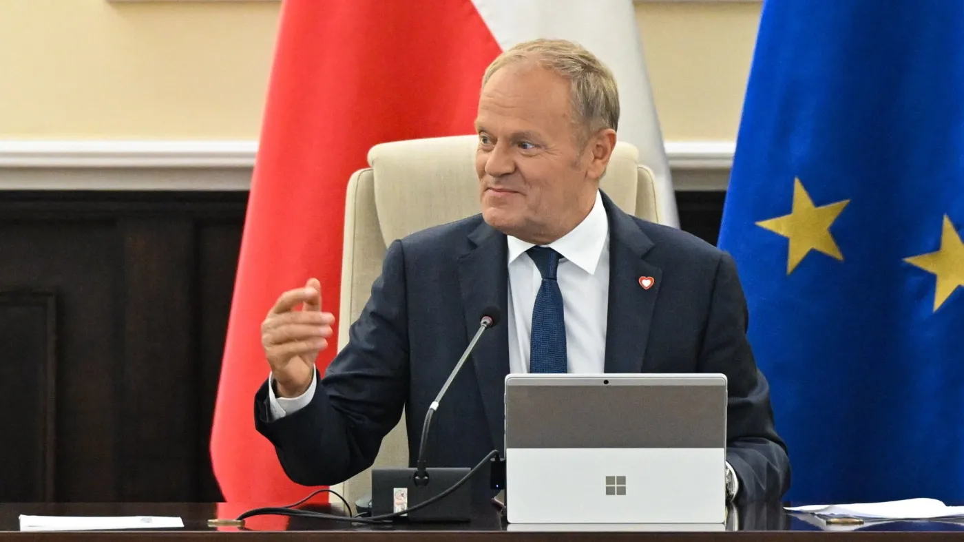 Reporterka Telewizji Republika goniła Donalda Tuska. Nagły zwrot szefa rządu