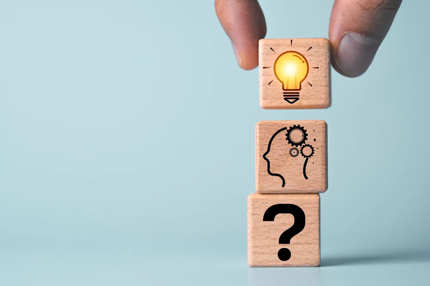 Idea,Development,Concept,Showing,Question,Mark,,Thinking,Process,,And,Light