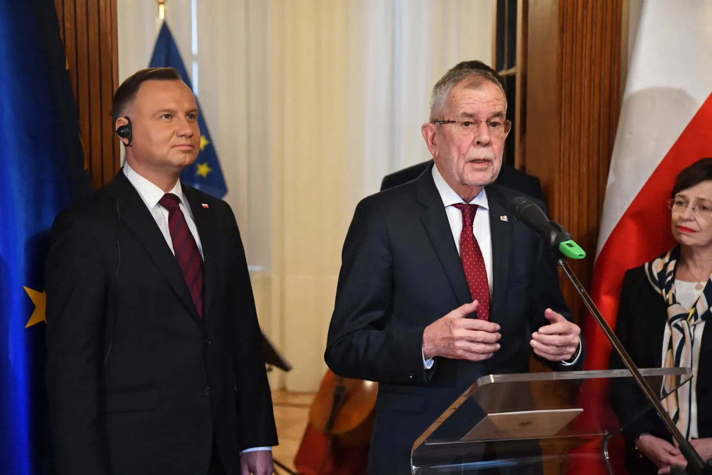 Prezydent Austrii: Auschwitz nie spadło jak grom z jasnego nieba