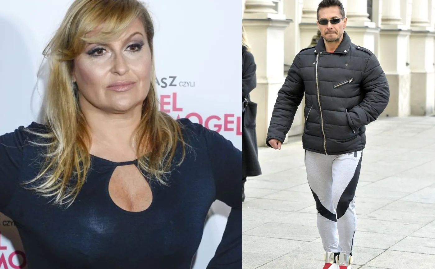 Mąż Skrzyneckiej skrytykowany za strój na pogrzebie Królikowskiego. Aktorka zabrała głos