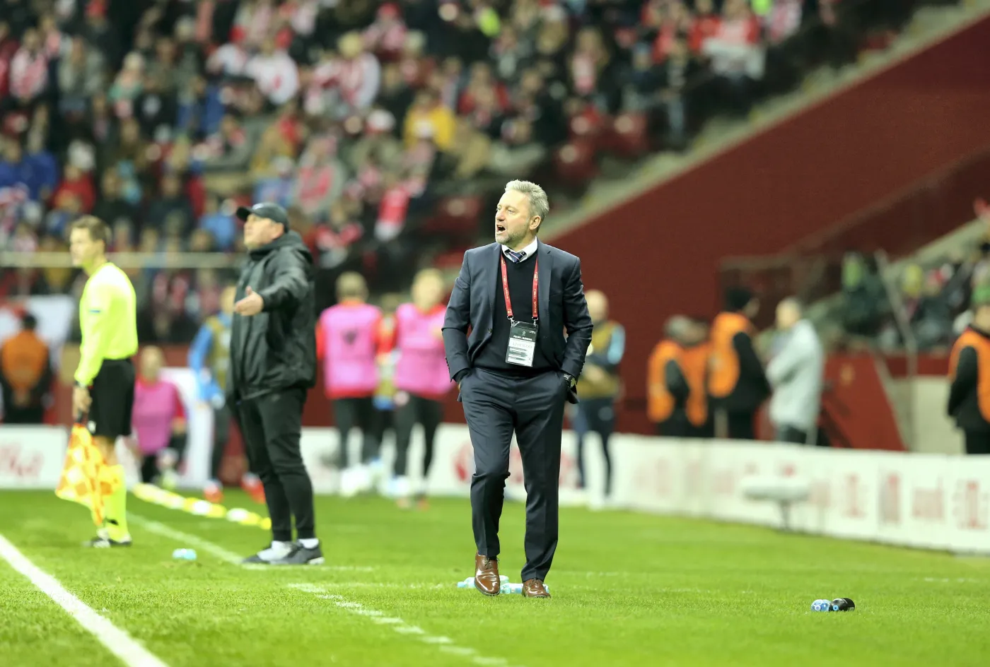 Selekcjoner piłkarskiej reprezentacji Polski Jerzy Brzęczek