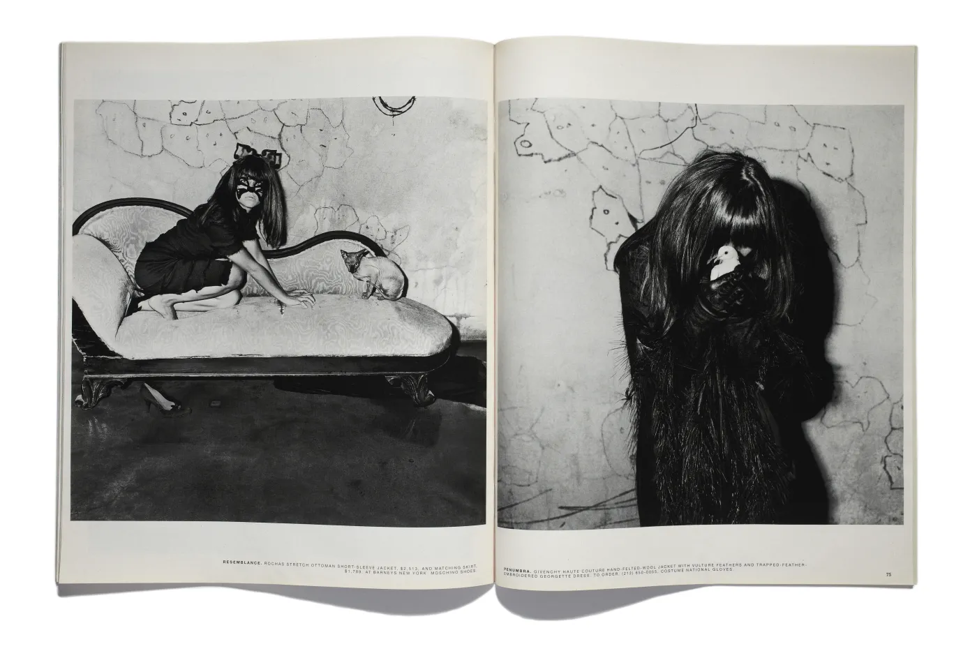  The New York Times Magazine Tearsheets Roger Ballen, Resemblance 