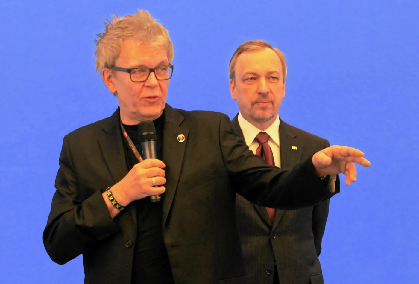 Bogdan Zdrojewski i Zbigniew Rybczyński 