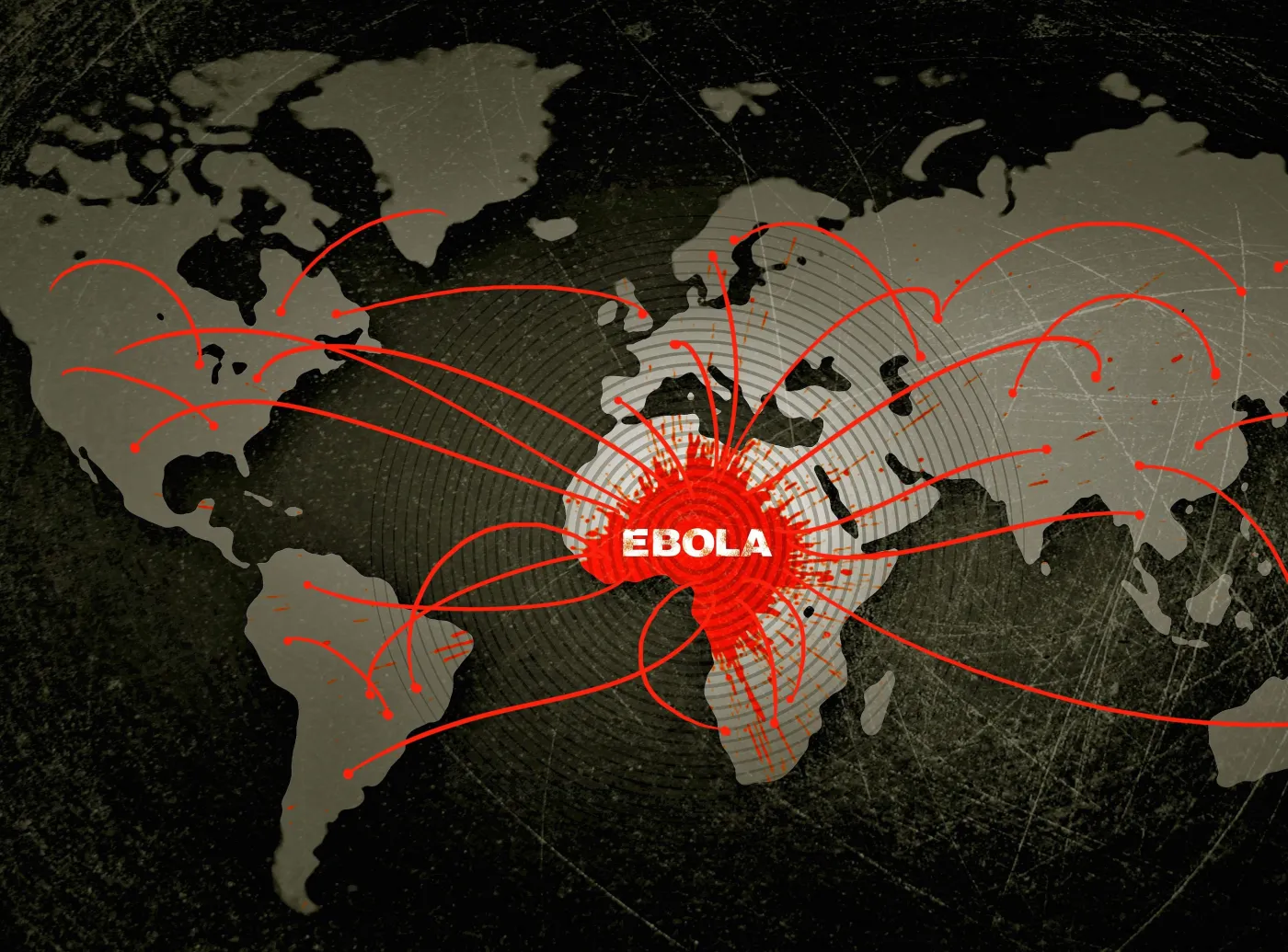 Wirus eboli z Afryki na inne kontynenty - epidemia