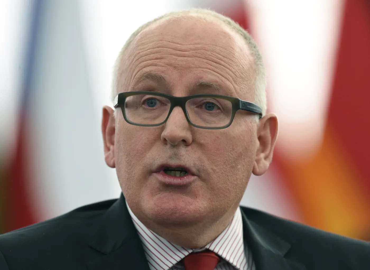 Wiceprzewodniczący Komisji Europejskiej Frans Timmermans 