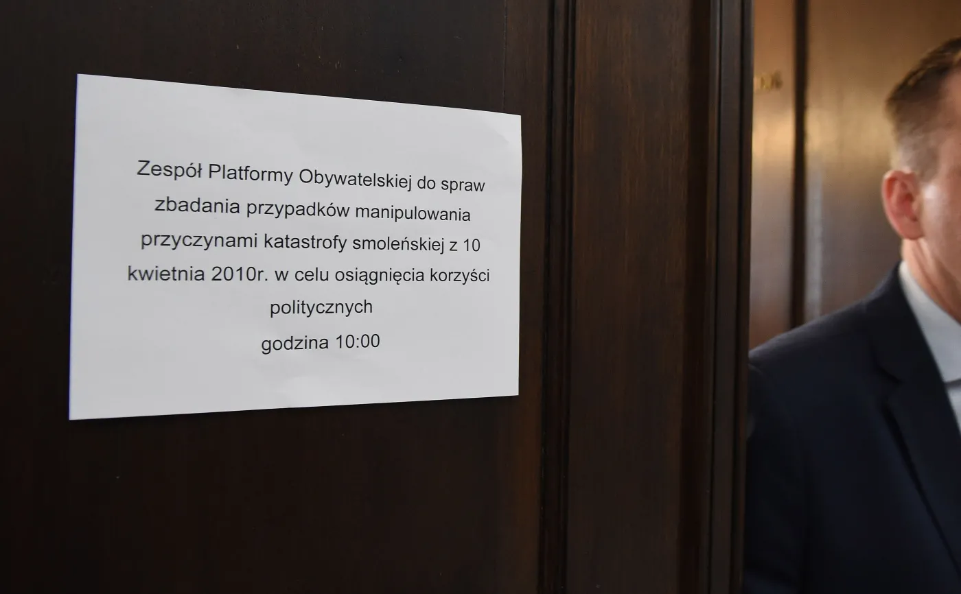 Platfroma powołała zespół parlamentarny PO ds. katastrofy smoleńskiej