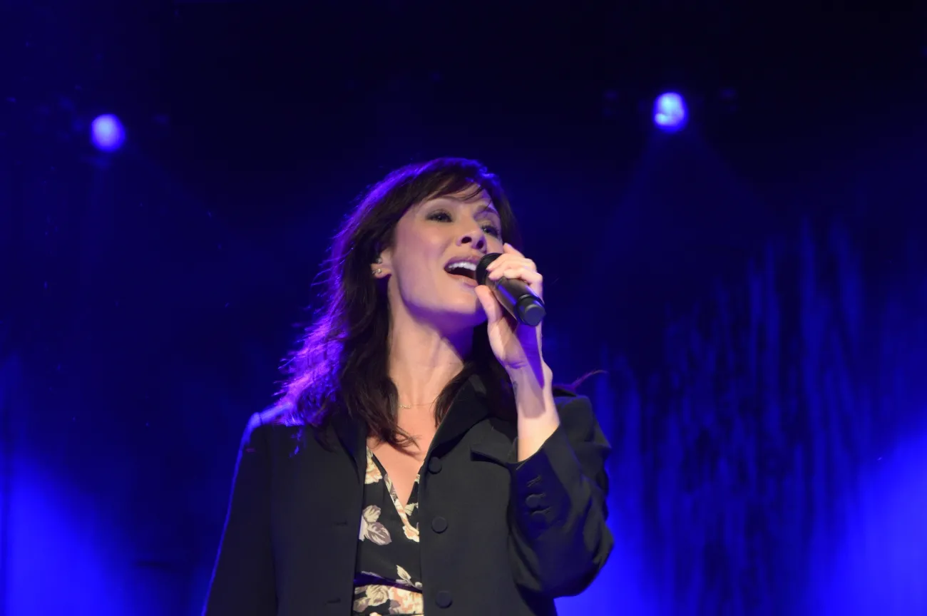 Natalie Imbruglia zagrała w warszawskim klubie Stodoła, 26 kwietnia 2017 roku. 