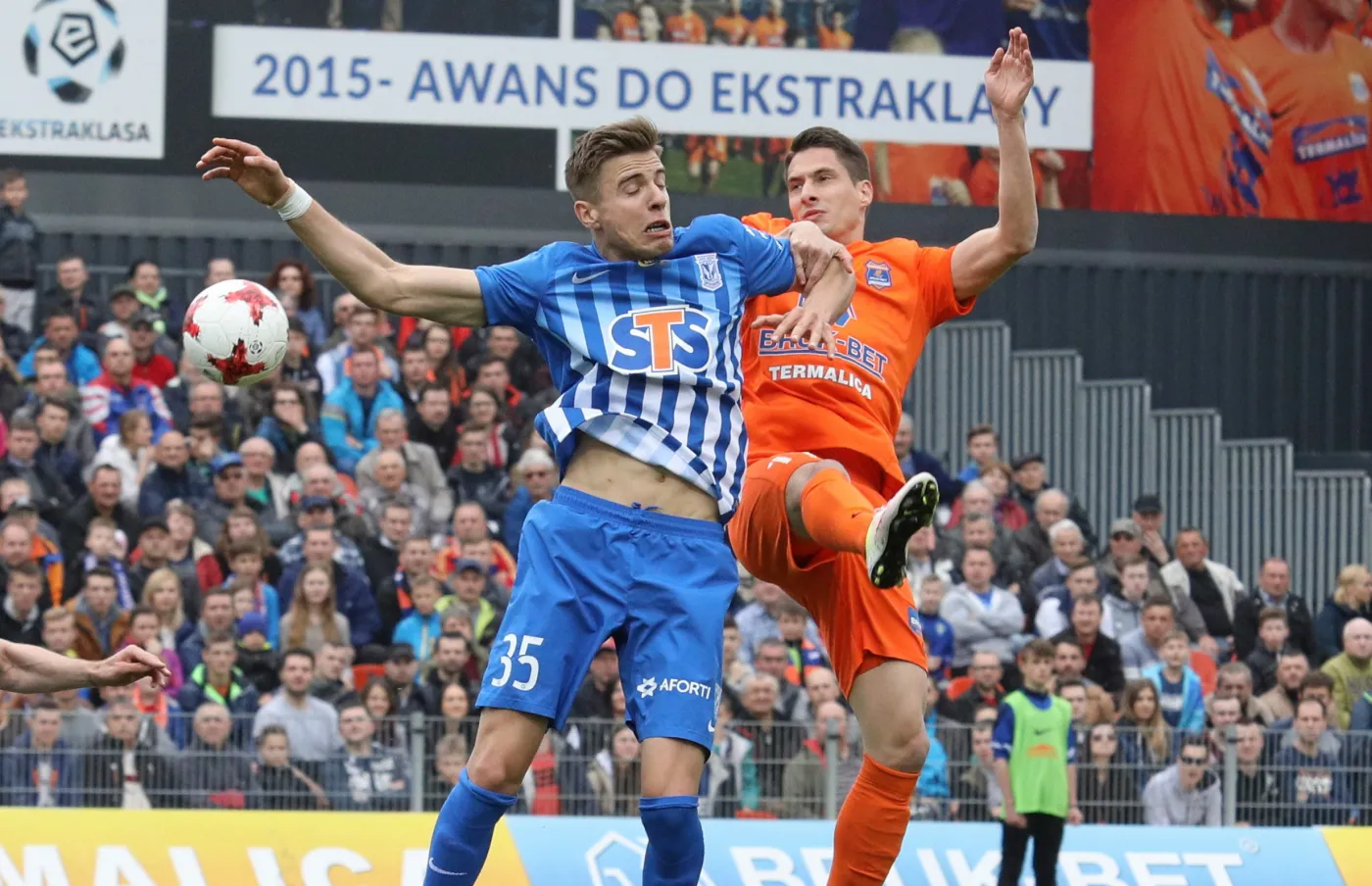 Lotto Ekstraklasa: Lech gładko rozprawił się z drużyną z Niecieczy