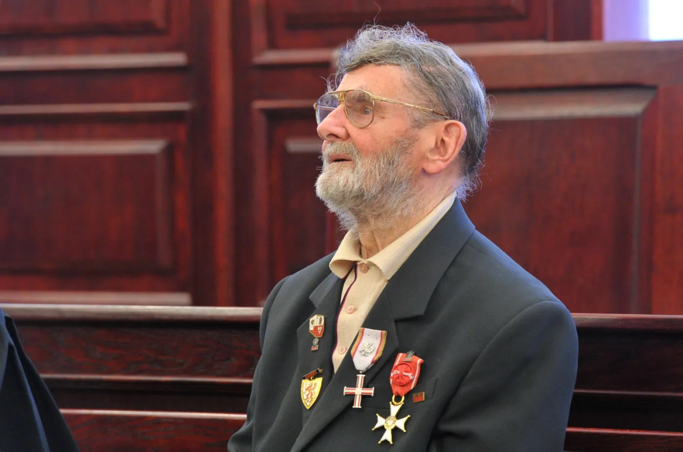 Były opozycjonista Stefan Niewiadomski w Sądzie Apelacyjnym w Szczecinie