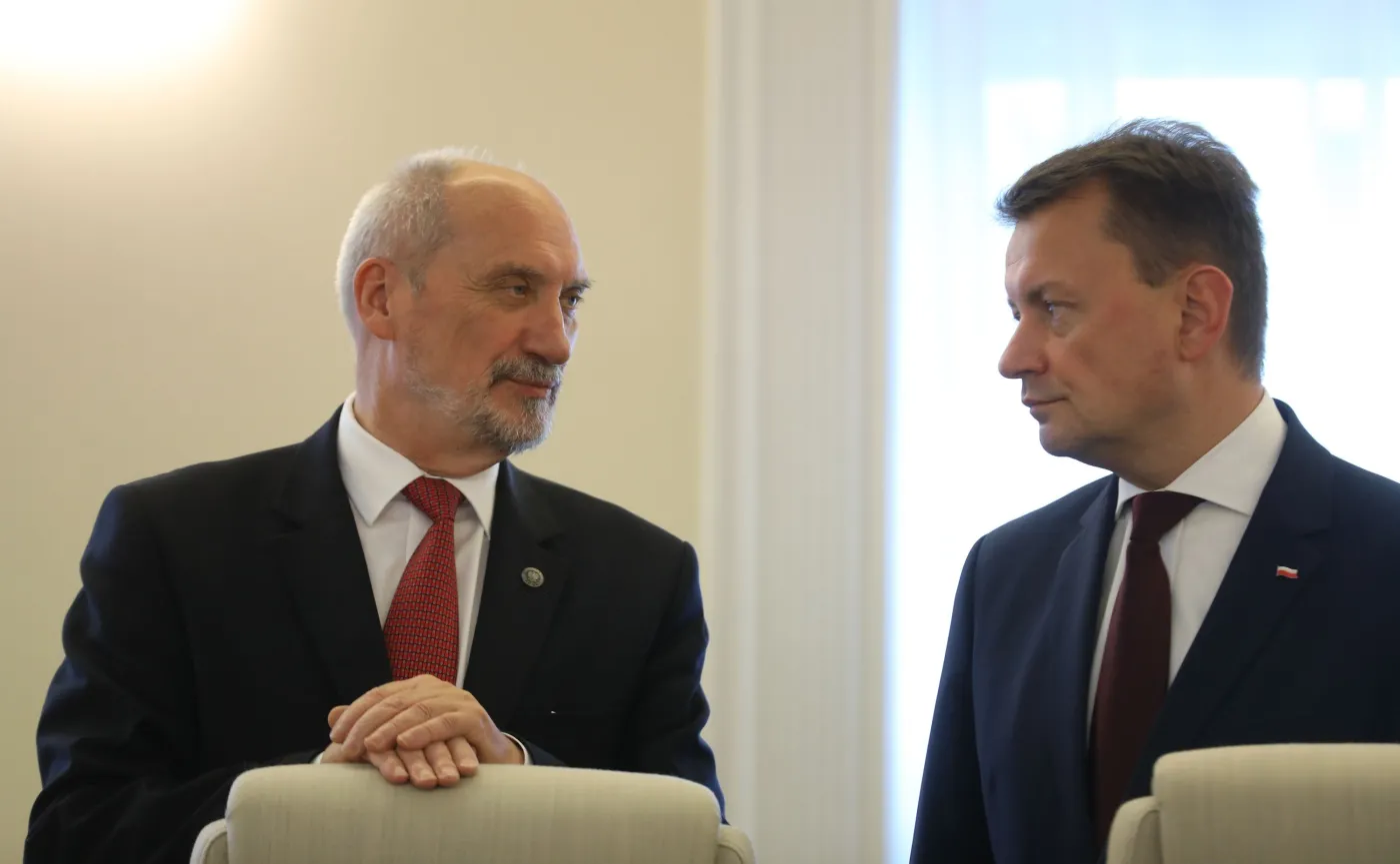Antoni Macierewicz i Mariusz Błaszczak 