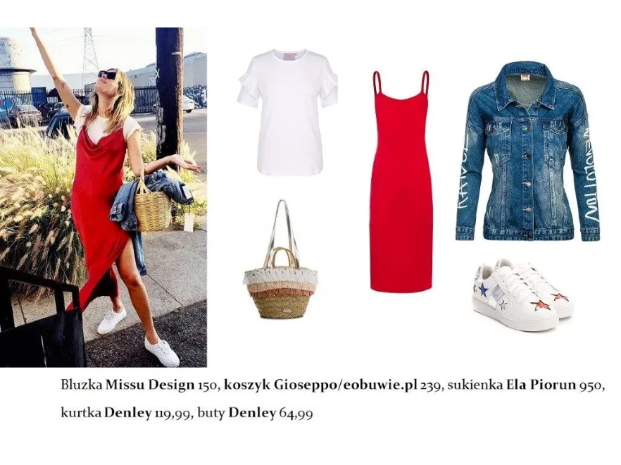 Sukienki na cienkich ramiączkach - podstawa nonszalanckich letnich zestawów. STYLIZACJE