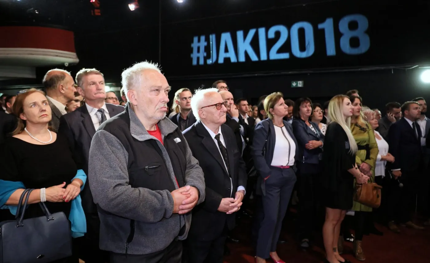 Wieczór wyborczy kandydata Zjednoczonej Prawicy na prezydenta stolicy Patryka Jakiego