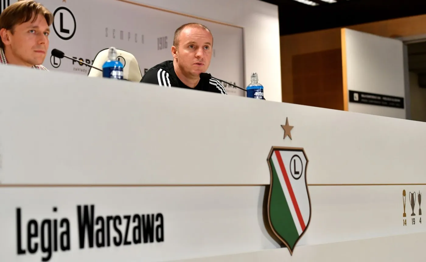 Trener Legii przed meczem z Atromitosem: Nasz styl gry pozostawia niedosyt