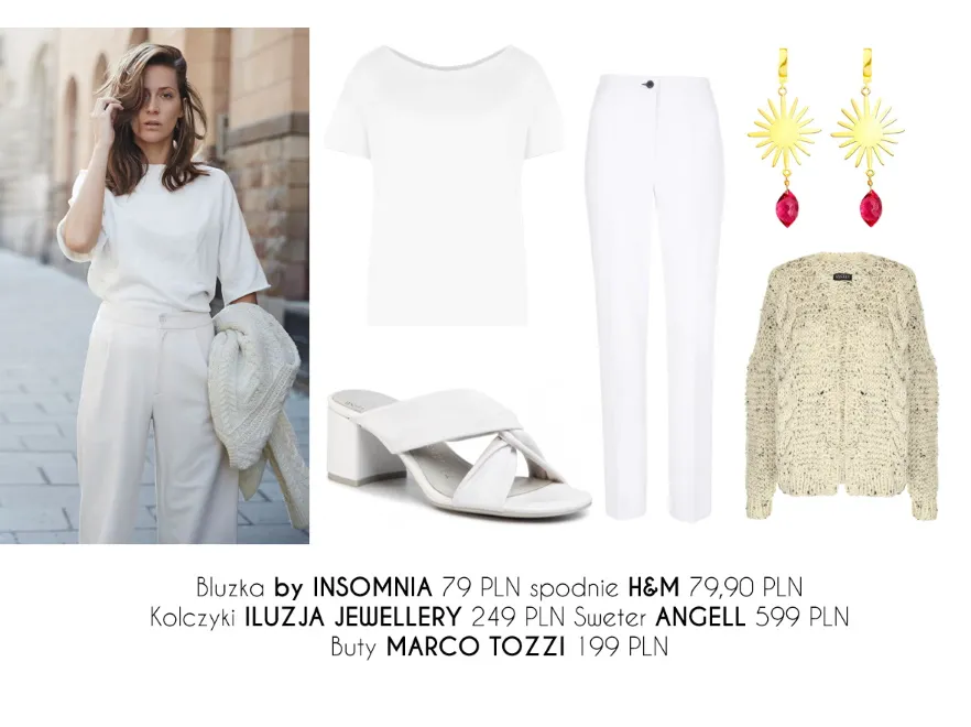 Eleganckie lato w bieli: przepiękne STYLIZACJE white total look
