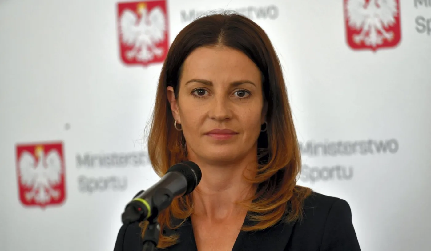 Minister sportu Danuta Dmowska-Andrzejuk