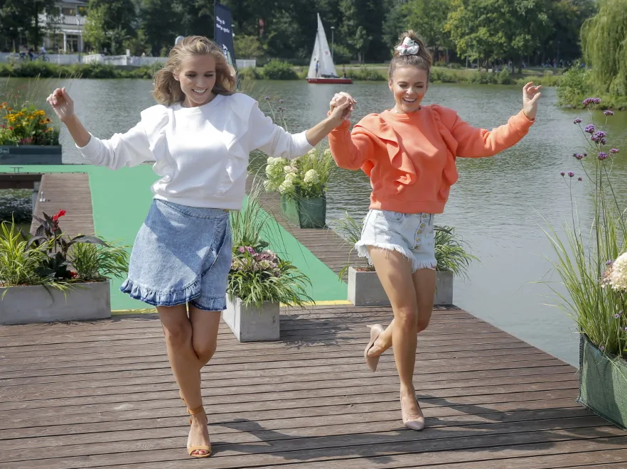 Jest czego zazdrościć. Edyta Herbuś "dała radę" obok 11 lat młodszej koleżanki. FOTO