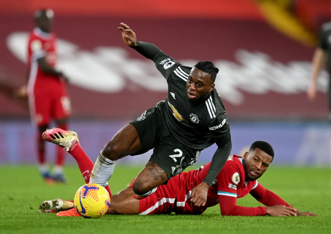 Georginio Wijnaldum i Aaron Wan-Bissaka