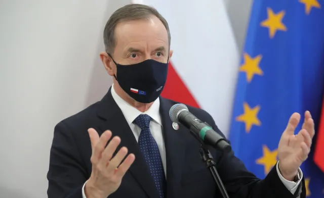 Senat: O godzinie emisji orędzia marszałka Grodzkiego zdecydowała TVP