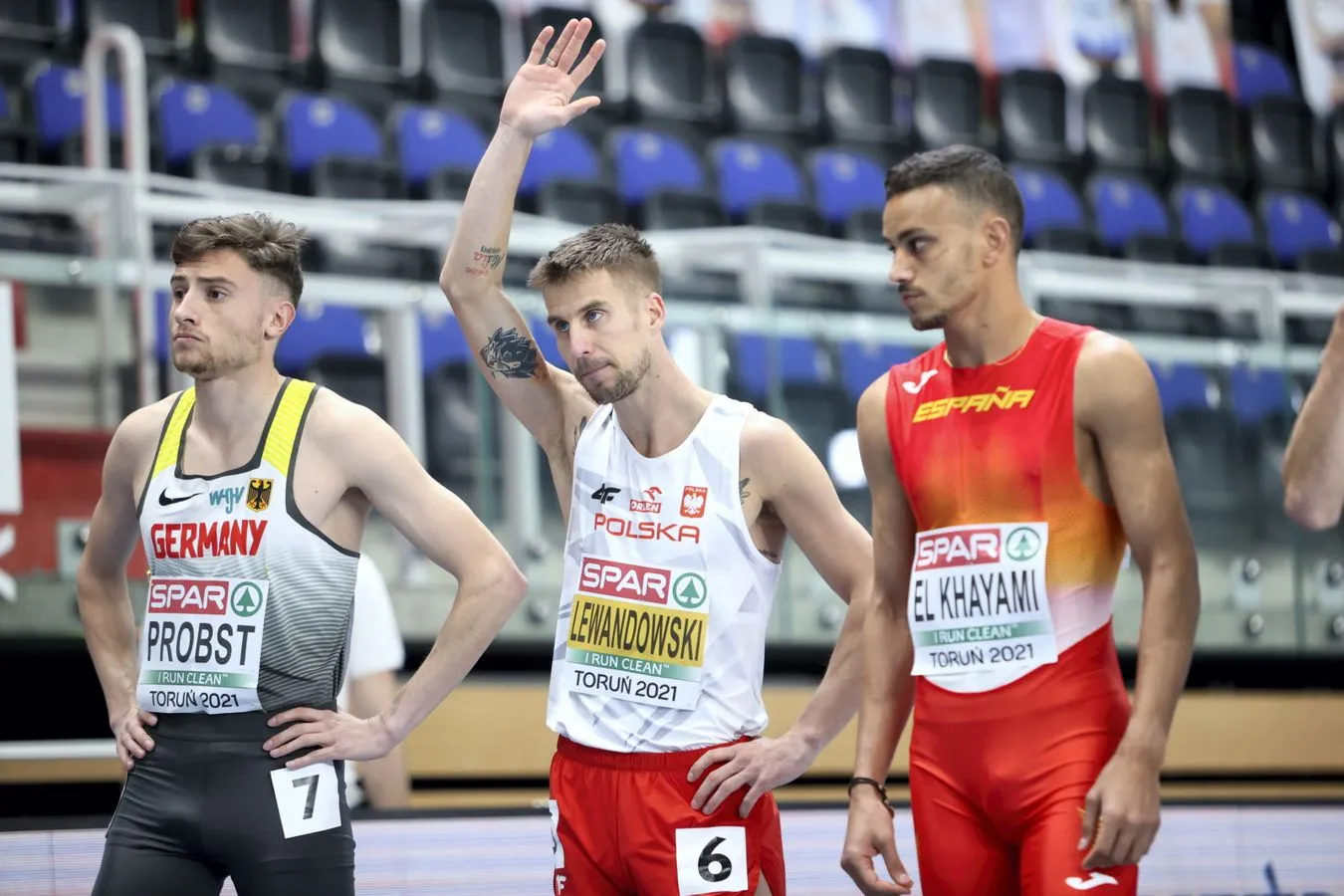 HME: Haratyk ze srebrem, Lewandowski ze złotem po dyskwalifikacji rywala