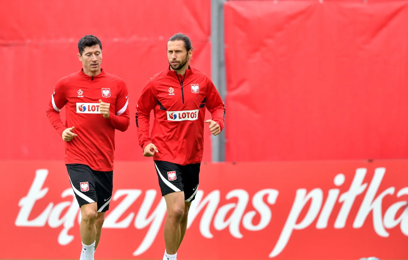 Robert Lewandowski i Grzegorz Krychowiak