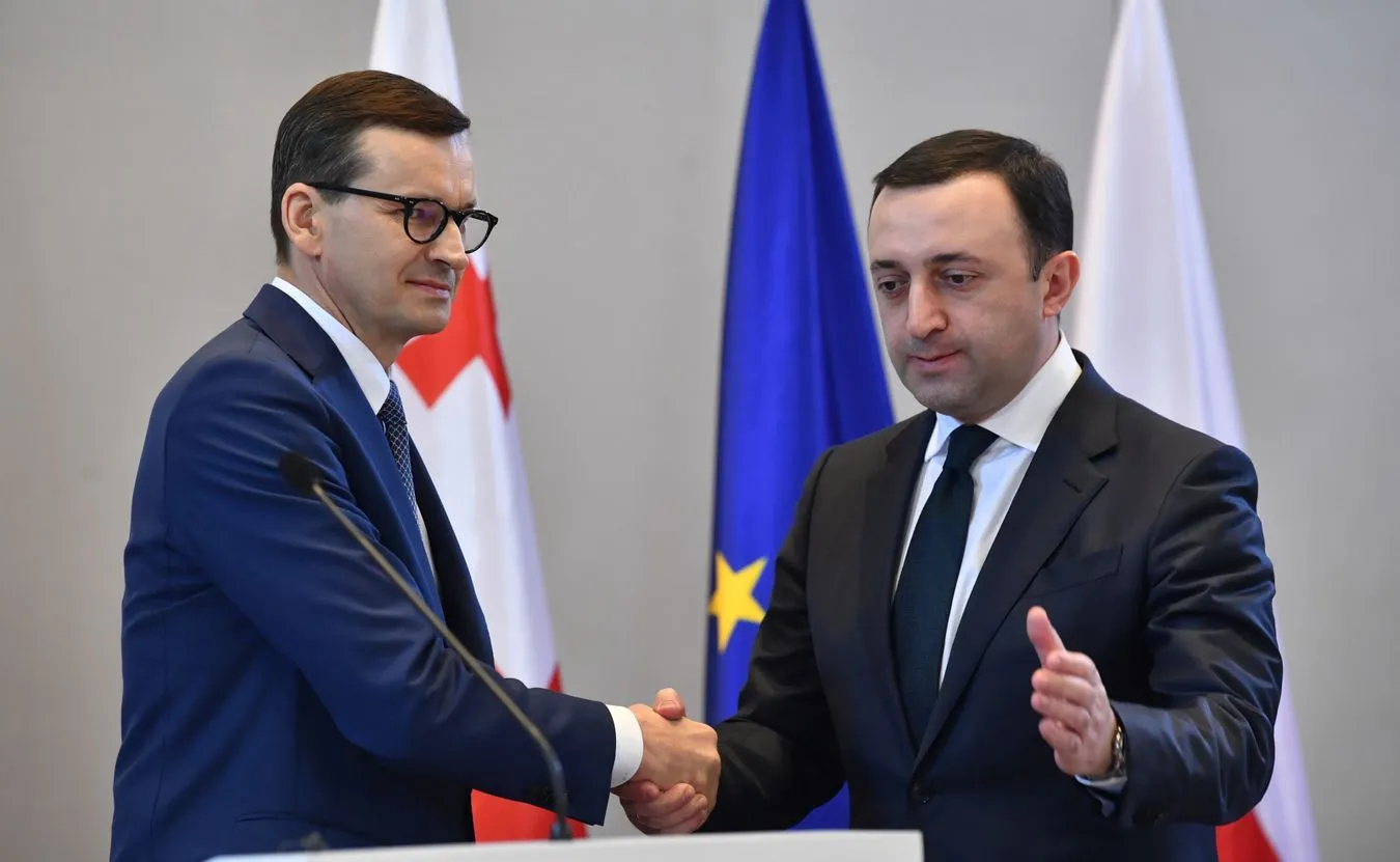 Mateusz Morawiecki, Irakli Garibaszwili
