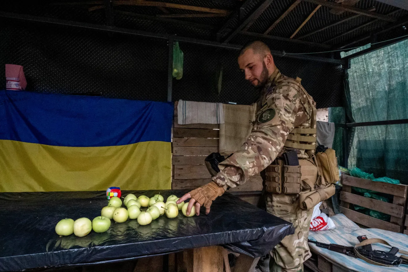 ukraiński żołnierz