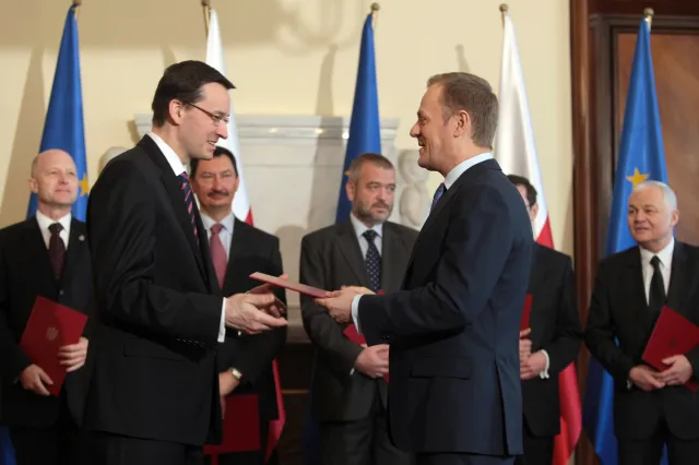 Morawiecki zapytany o doradzanie Tuskowi w przeszłości. Oto co powiedział