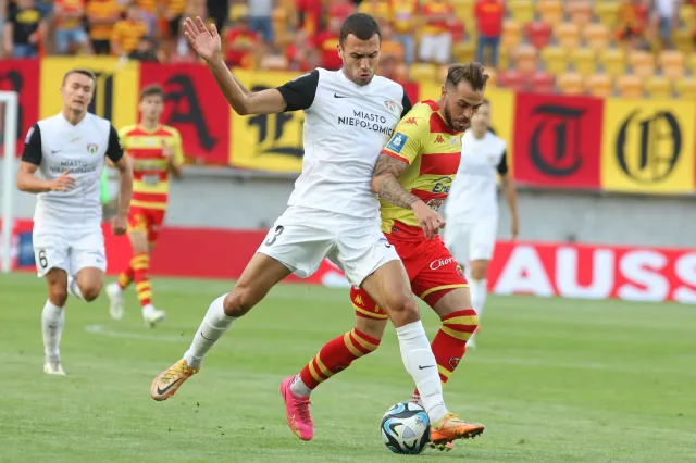 Jagiellonia Białystok rozgromiła Puszczę Niepołomice [WIDEO]