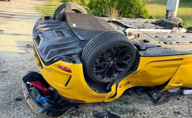 Tragiczny wypadek pod Oświęcimiem. Znowu żółte Renault Megane RS i śmierć
