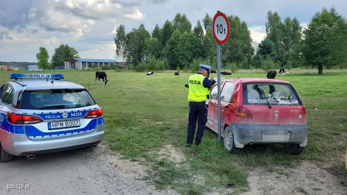 Daewoo Matiz uprowadzony przez 11-latka