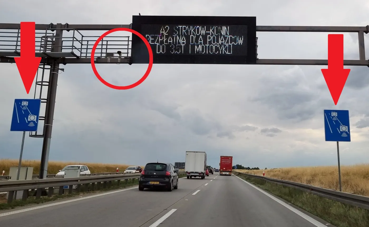 Odcinkowy pomiar prędkości