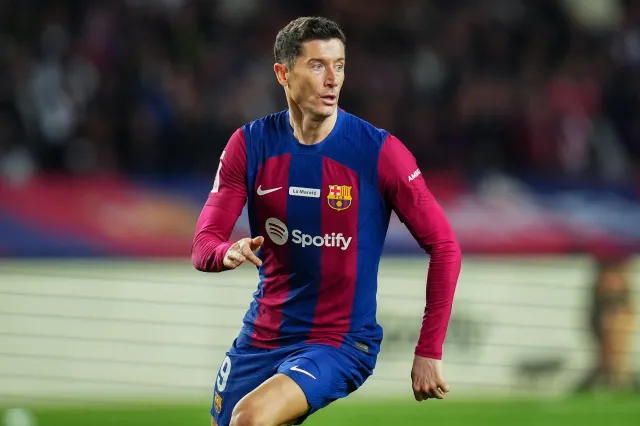 Liga Mistrzów. Robert Lewandowski poza kadrą FC Barcelony