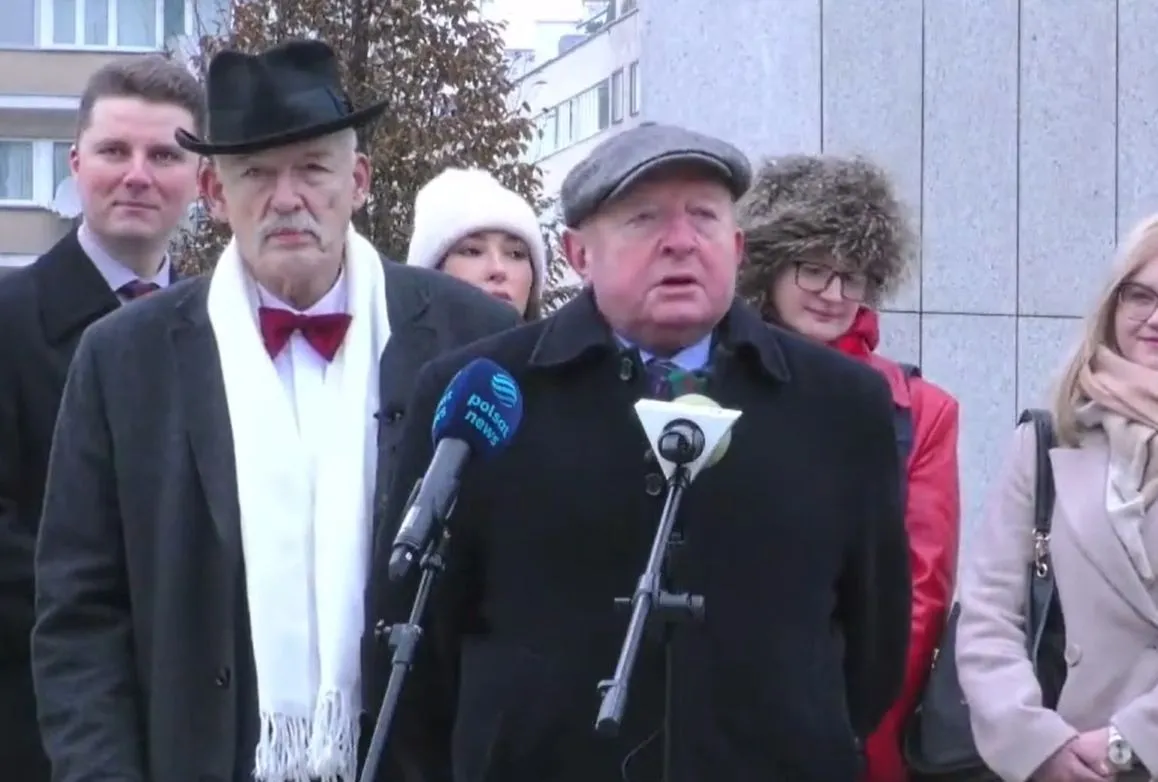 Były poseł Konfederacji Janusz Korwin-Mikke i publicysta Stanisław Michalkiewicz 