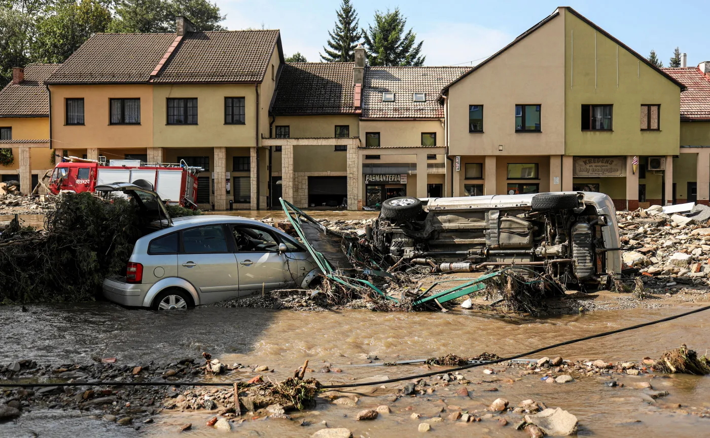 Stronie Śląskie zniszczone przez powódź