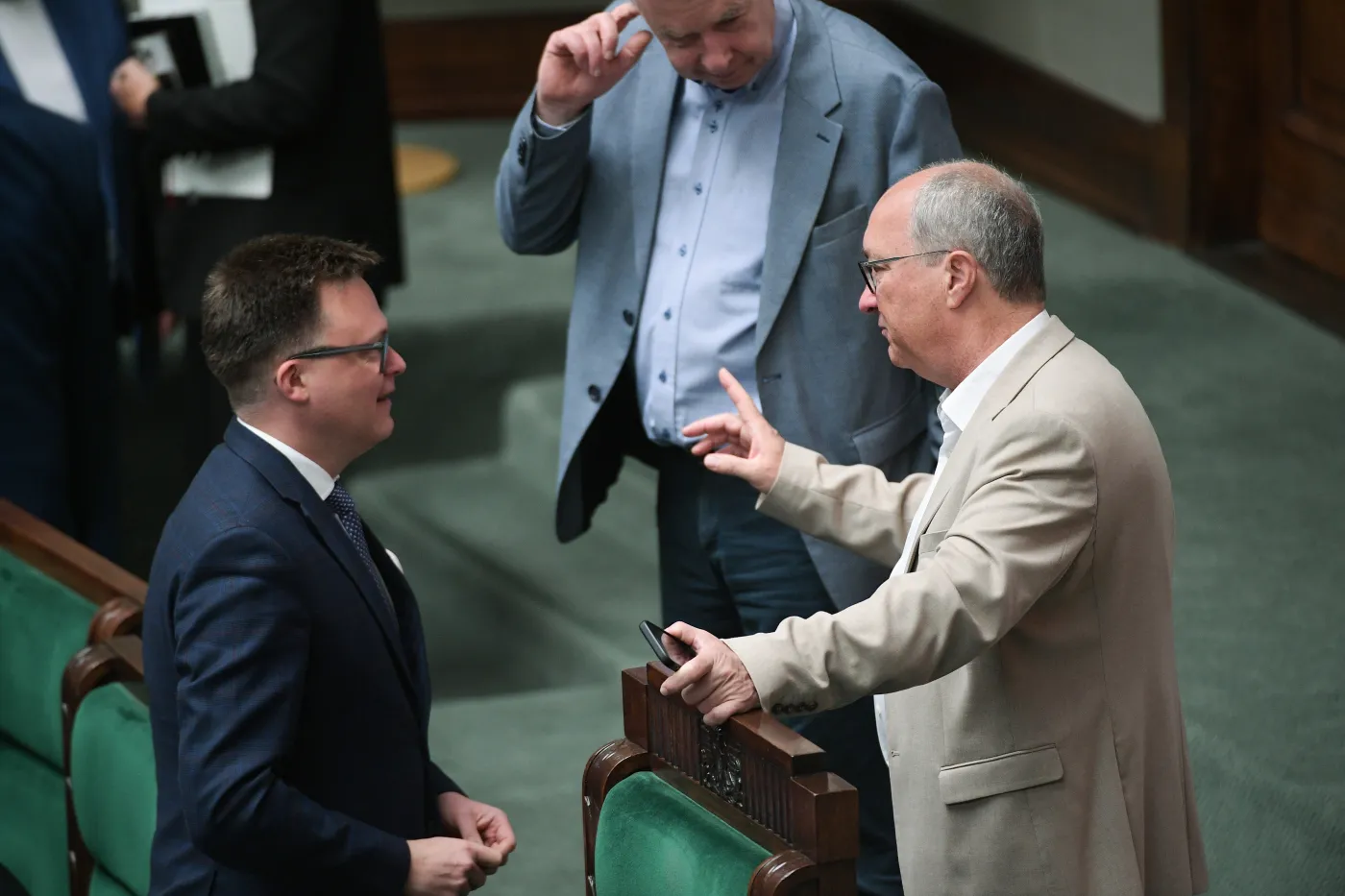 Spór Lewicy z Polską 2050 o rotacyjnego marszałka Sejmu. "Przestańcie się mazać"