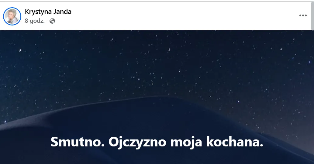 Tak Krystyna Janda skomentowała zaprzysiężenie Karola Nawrockiego na prezydenta