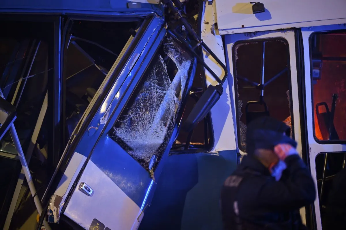 Zderzenie tramwajów w Krakowie. Wiele osób poszkodowanych