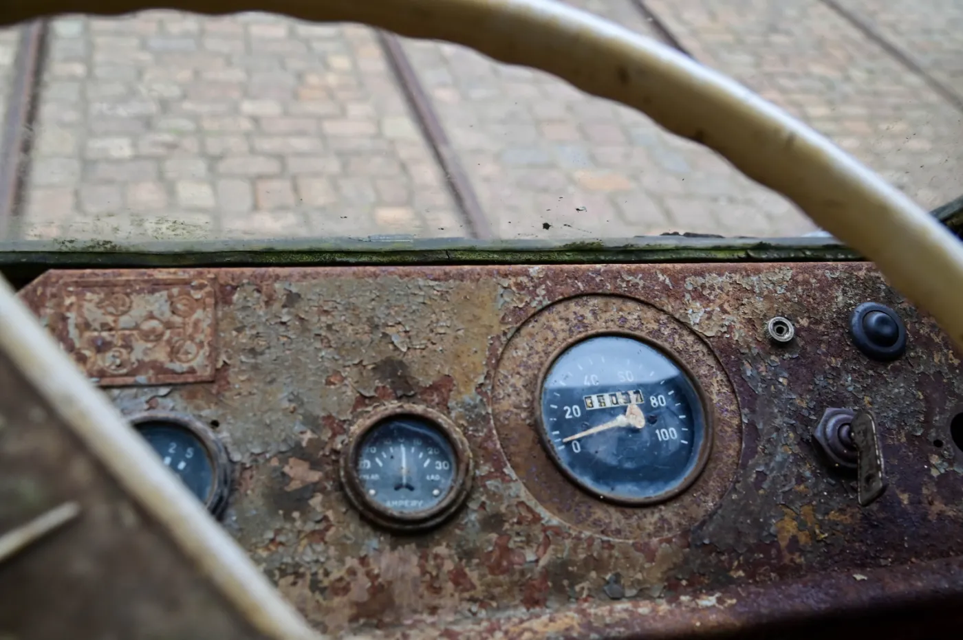 Polski samochód ciężarowy Star 20 w Muzeum Techniki i Komunikacji w Szczecinie
